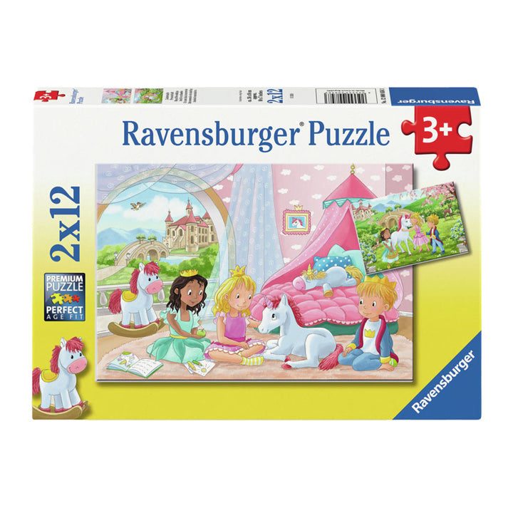 RAVENSBURGER puzzle puzzle Prince Princess, 2x12 st.