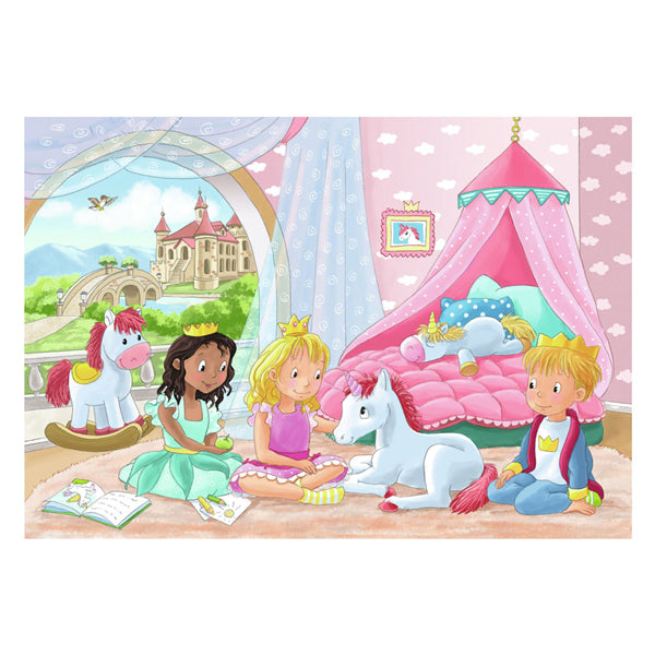 RAVENSBURGER puzzle puzzle Prince Princess, 2x12 st.