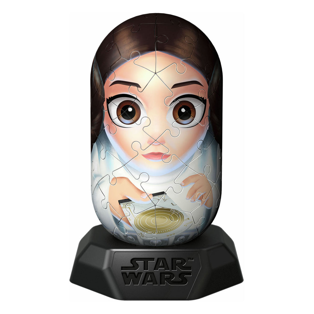 Ravensburger 3D Puzzle Hylkies Star Wars Leia, 54.