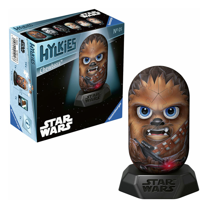 Ravensburger 3D Puzzle Hylkies Star Wars Chewbacca, 54st.