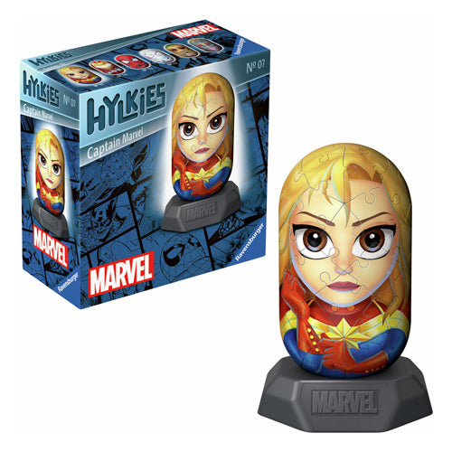 Ravensburger 3D Puzzle Hylkies Captain Marvel, 54..