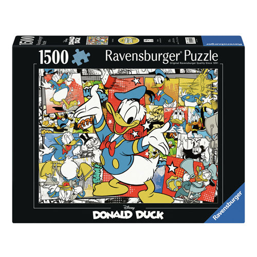 Ravensburger legpuzzel disney donald duck, 1500st.