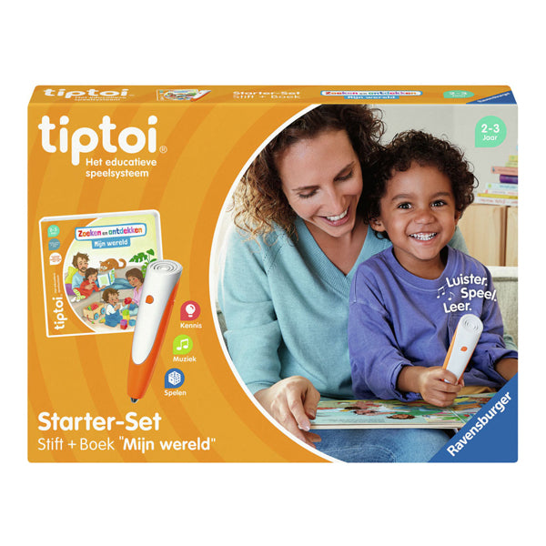 Ravensburger tiptoi® - mijn wereld - starterset - interactief leersysteem