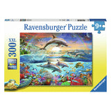 Ravensburger jigsaw puzzle XXL Dolphin paradise, 300st.