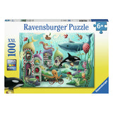 Ravensburger Jigsaw Puzzle xxl Magic Underwater World, 100..