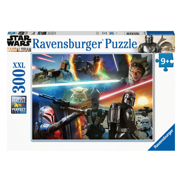 RAVENSBURGER JIGSAW Puzzle XXL The Mandalorian: Crossfire, 300st.