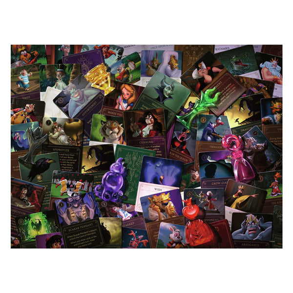 Ravensburger Jigsaw Puzzle Villanous: Todos los villanos, 2000.