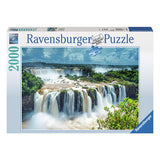 Ravensburger Jigsaw Puzzle Waterfalls fra Iguazu, Brazilie, 2000st.