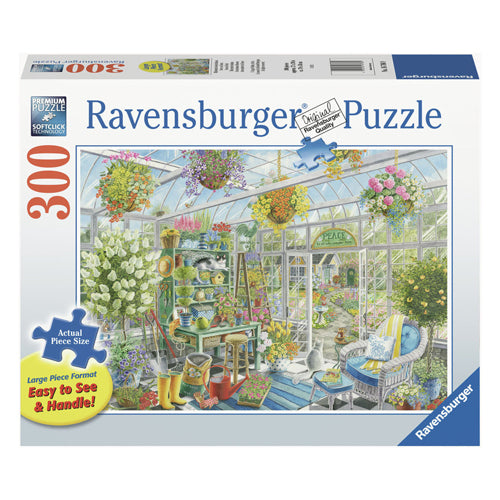 Ravensburger Jigsaw Puzzle Cvetoči vrtni rastlinjak, 300st.