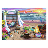 Ravensburger jigsaw puzzle beach evening, 500st.