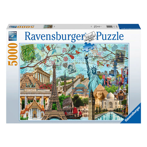 Ravensburger joue Puzzle City Collage, 5000st.