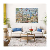 Ravensburger puzzel big city collage - legpuzzel - 5000 stukjes