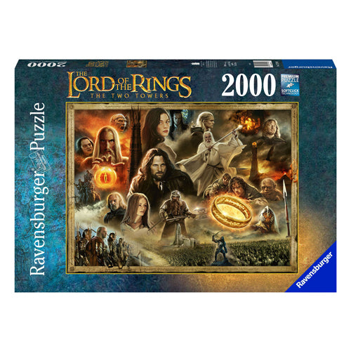 Ravensburger Jigsaw Puzzle Lord of the Rings The Two Towers, 2000st.