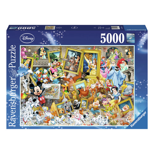 Ravensburger Jigsaw Puzzle Mickey como artista, 5000.