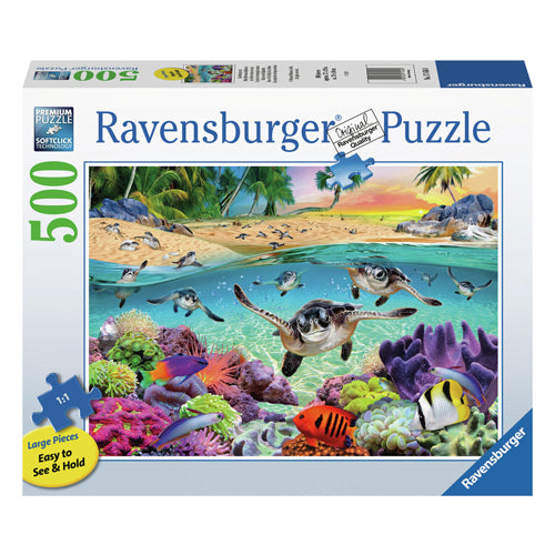 Ravensburger Puzzle Puzzle Baby Sea Turtles, 500ST.