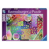 Ravensburger Jigsaw Puzzle Karen puster på gåter, 3000st.