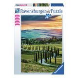 Ravensburger Jigsaw Puzzle Landscapes italianos Val D'Orcia, Toscana, 1000.