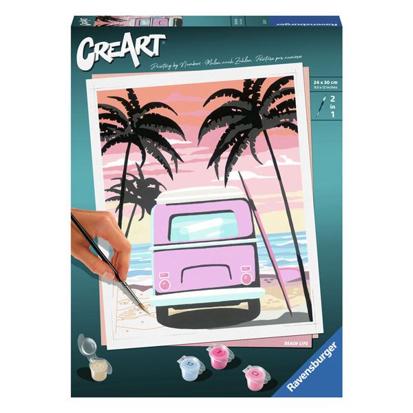 Ravensburger Creart malba od Song Beach Life