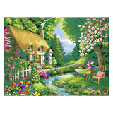 Ravensburger Kreart Gemälde im Number Cottage Garden