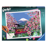 Ravensburger Creart Painting on Song Japanese Cherry Blossom