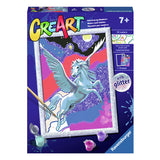 Ravensburger CreArt Schilderen op Nummer Powerful Pegasus