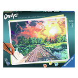 Ravensburger Pintura de Creart por número de luz mágica