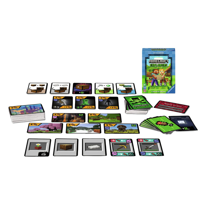 Jeu de cartes Ravensburger Minecraft Explorers