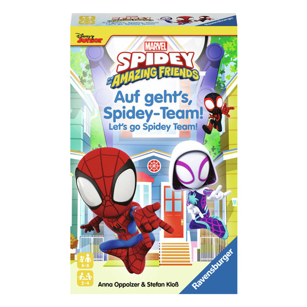 Ravensburger Spideeg a seng erstaunlech Frënn Pocket Board Spill