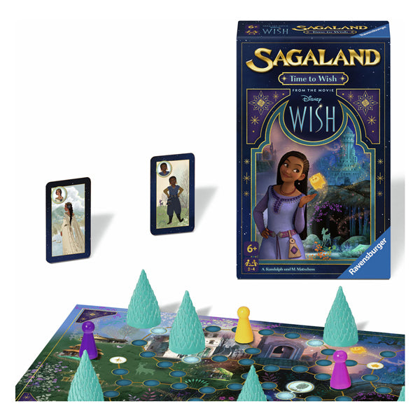 Disney Wish Sagaland Pocket Pocket Board Game