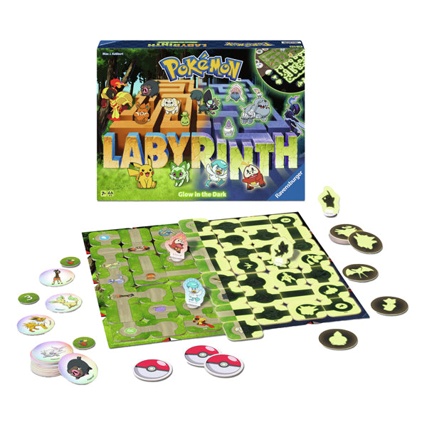 Ravensburger Pokémon Labyrinth glanz an der Däischtert