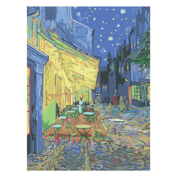 Ravensburger Crart Målning på nummer Cafe Terrace Van Gogh