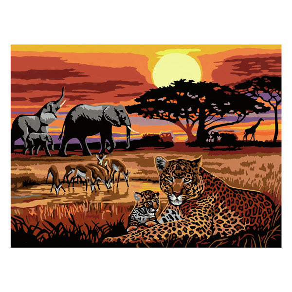 Ravensburger Kreart Gemälde über Song Savannah Landschaften