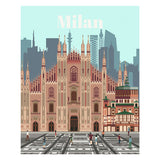 Ravensburger creart schilderen op nummer colorful milan