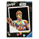 Ravensburger Creart Painting at number - Star Wars - C -3PO