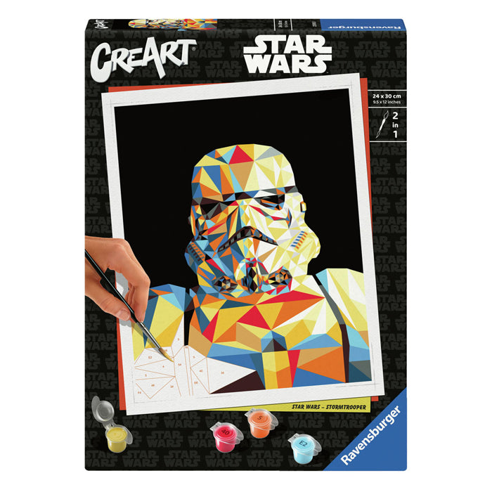 Ravensburger Creart Painting on song Star Wars Stormtrooper