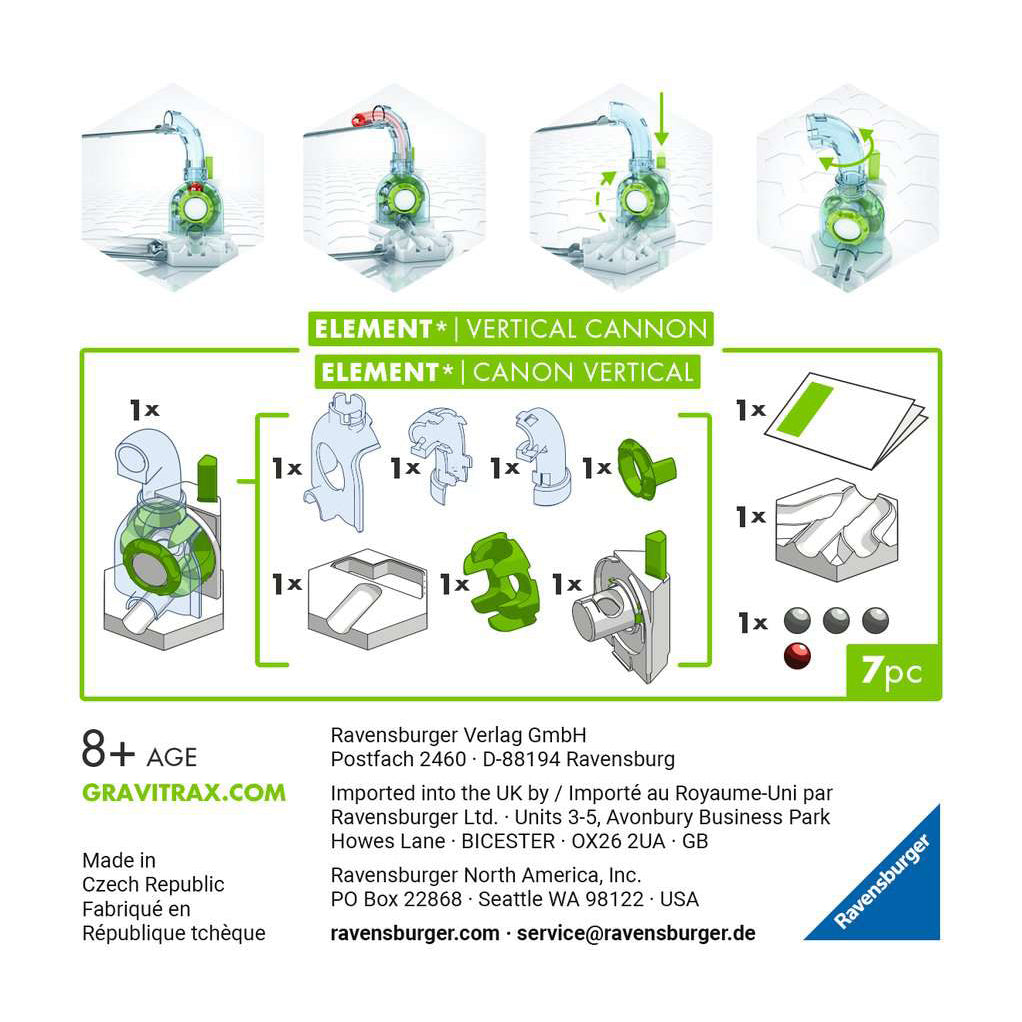 Vertikalni top Element Ravensburger Gravitrax Element