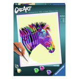 Ravensburger Crect Painting według numeru Zebra