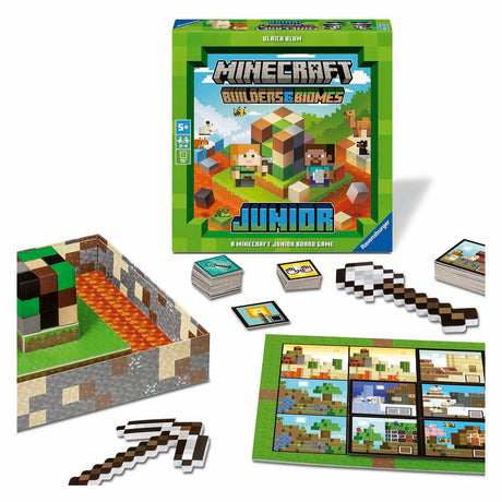 Ravensburger vrolijke kinderspellen minecraft builder junior