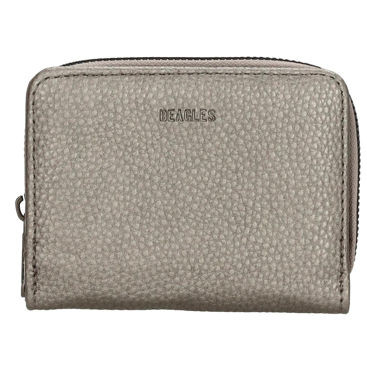 Beagles lizaso portemonnee - 990 donkerzilver 9x12x3cm polyester