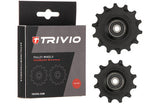 Trivio - derailleurwieltjes 12 14t stainless lagers