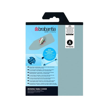 Brabantia strijkplankhoes a110x30 2mm metallic