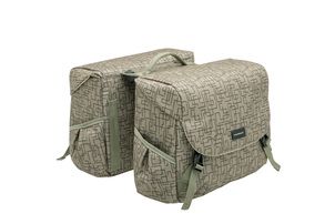 Mondi Joy Double Bicycle Sac - Eau - Polyester-Repellent - Racktime - Ivy Gray