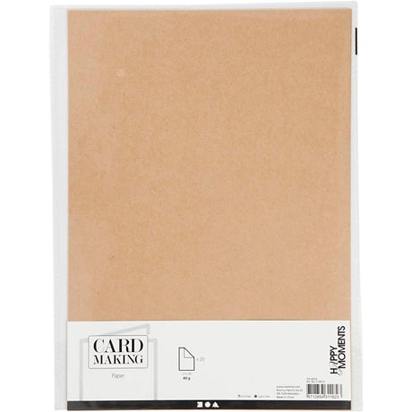 Creativ company https: www.cchobby.nl papier-a4-vel-210x297-mm-120-gr-naturel-20-stuk-1-doos