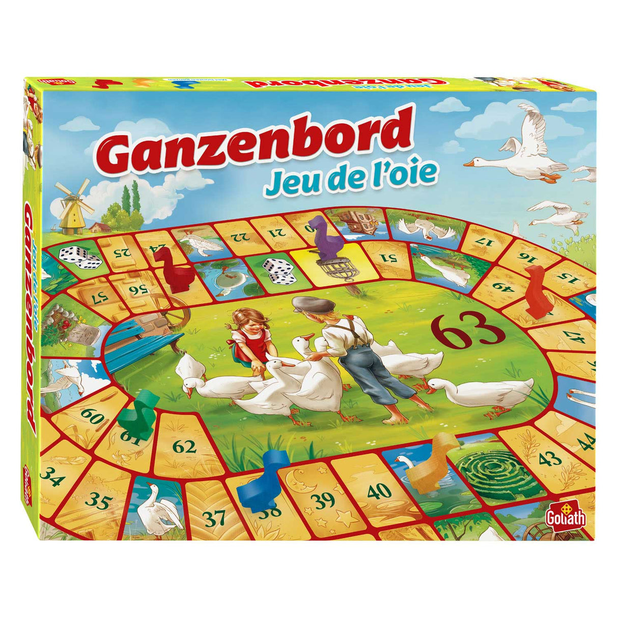 Goliath Games Ganzenbord Brettspiel