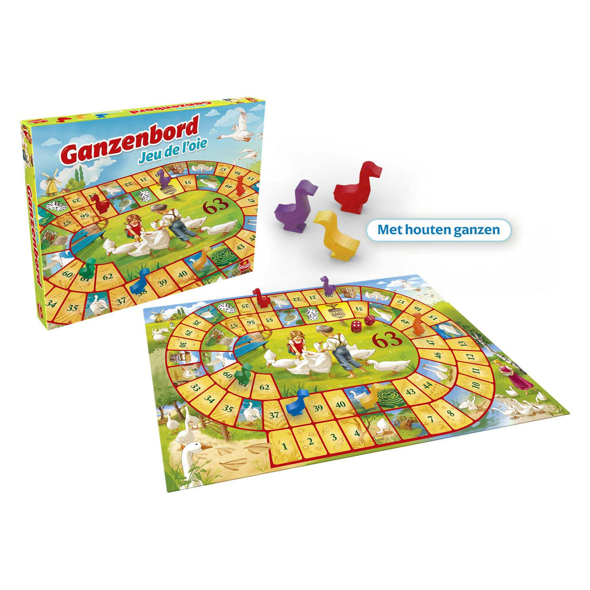 Goliath Games Ganzenbord Brettspiel