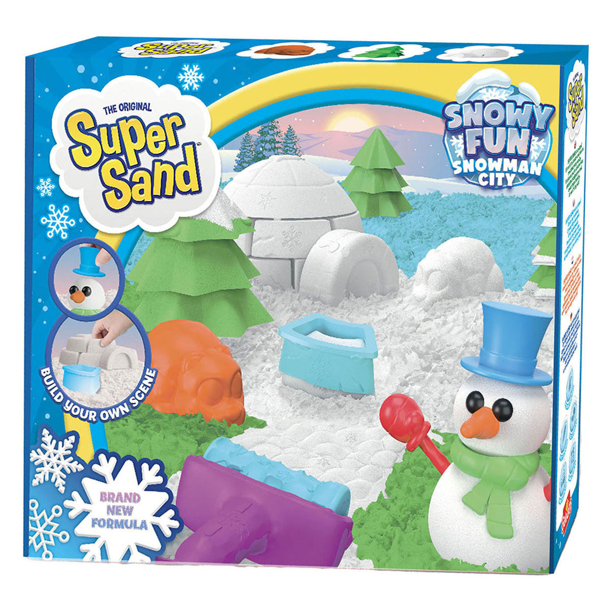 Goliath Games Snowy Fun Snowman City Play Set