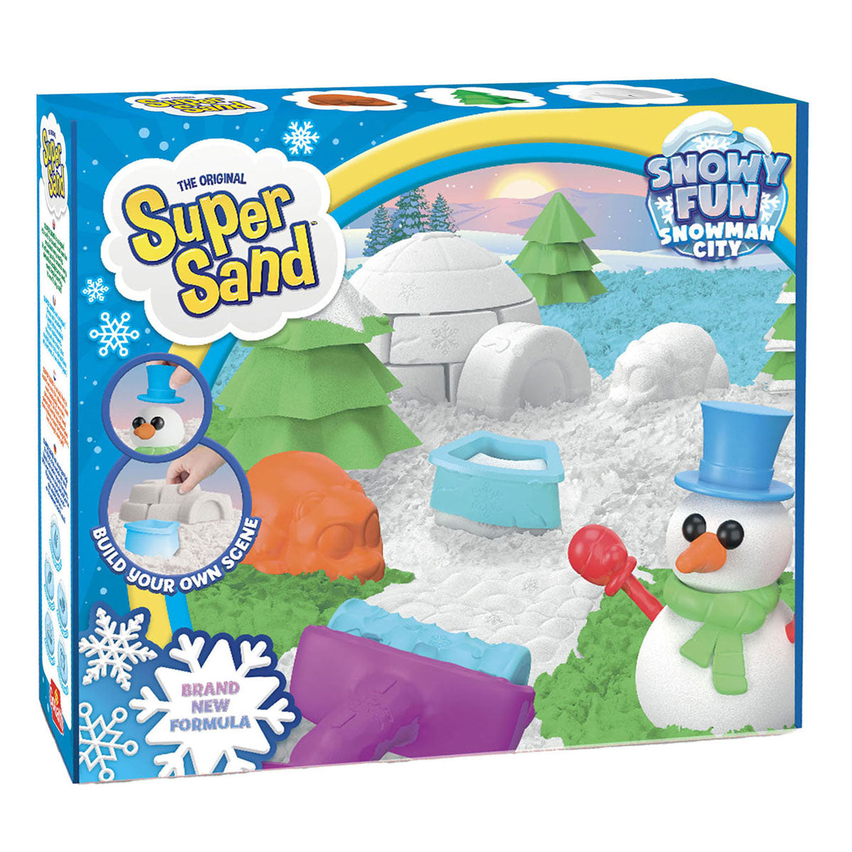 Goliath Games Snowy Fun Snowman City Play Set