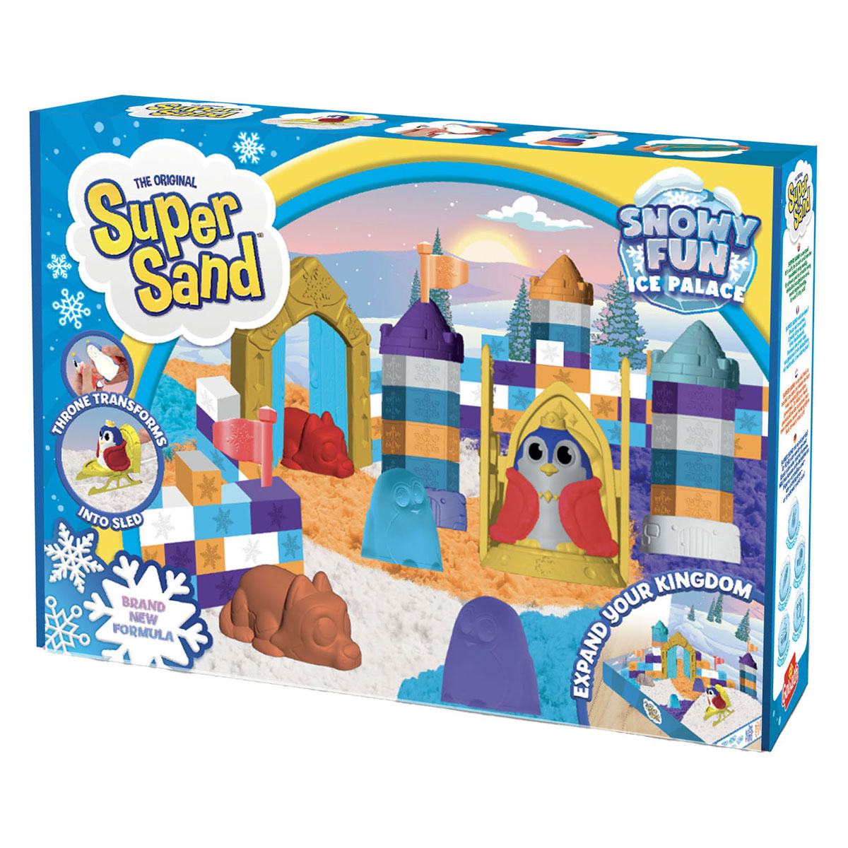 Goliath Games Super Sand-Snowy Spaass Äis Palace Play Set