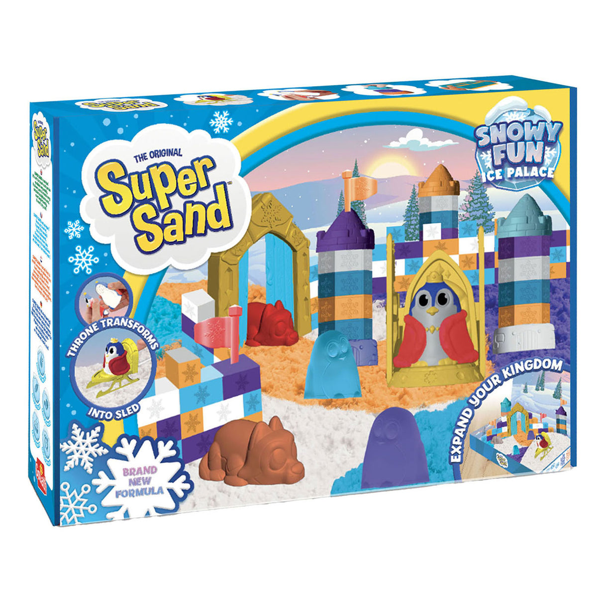 Goliath Games Super Sand-Snowy Spaass Äis Palace Play Set