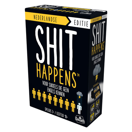Goliath shit happens 18+ - nederlandstalig kaartspel - partyspel
